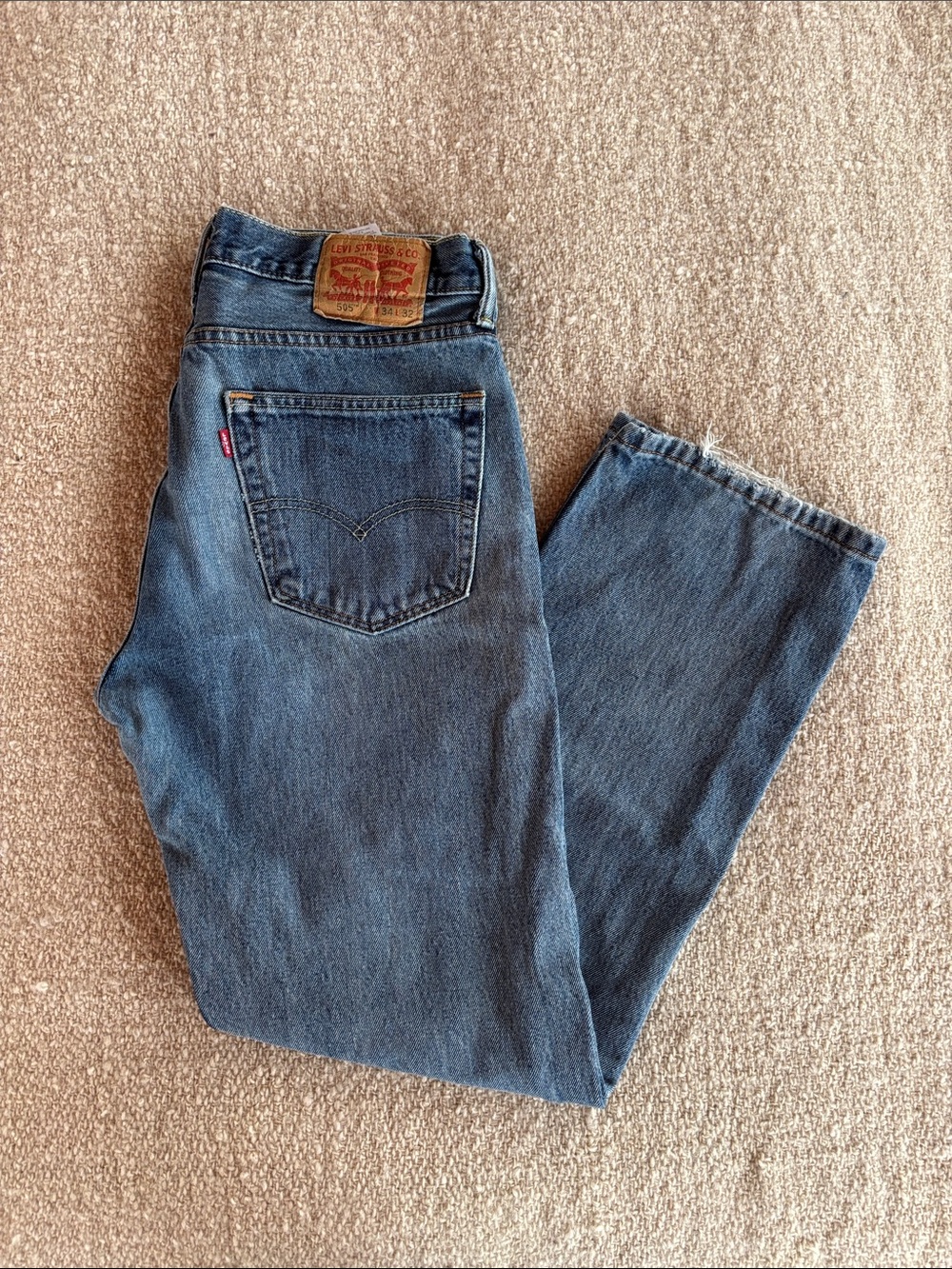 Vintage Distressed Levi’s 505 Jeans